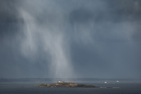 Snow storms over the Forth