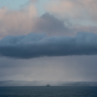 Oil Platform, Firth of Forth by bulloch.photography